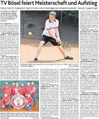 Damen 30: Lohne - Kneheim 3:3 (MT 28.06.2018)