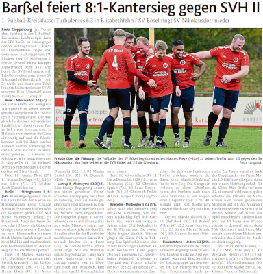 Herren: Kneheim - Molbergen II 2:3 (MT 14.11.2023)